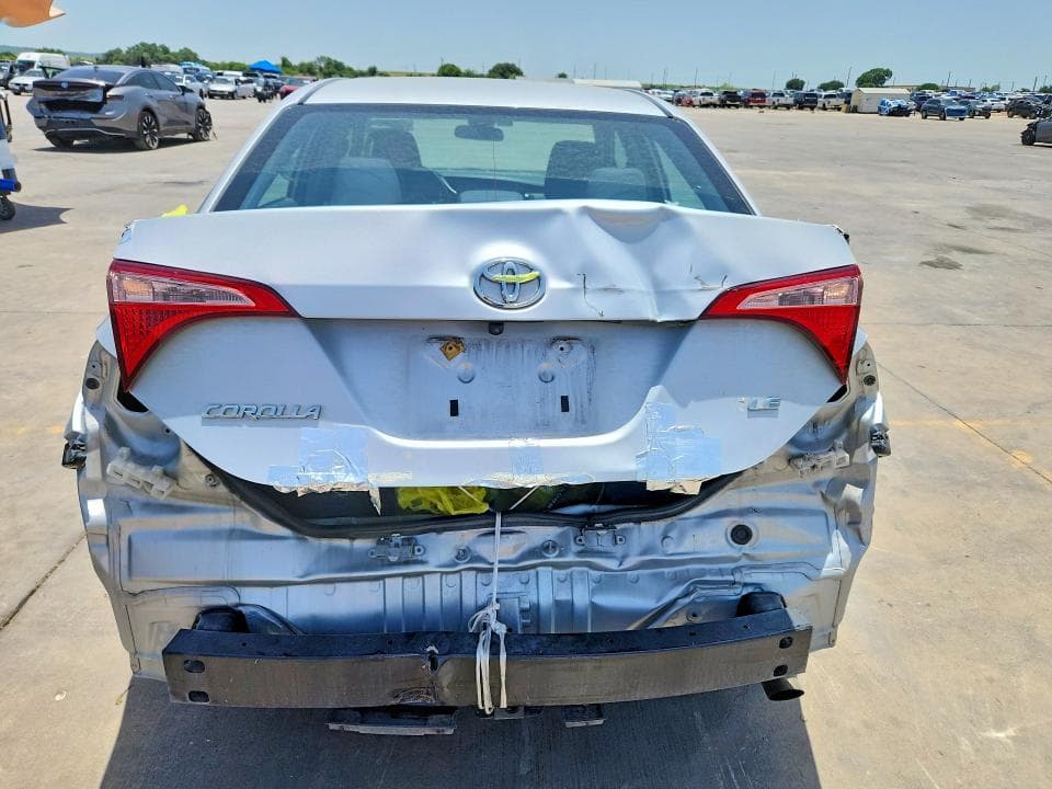 2018 TOYOTA COROLLA LE 6