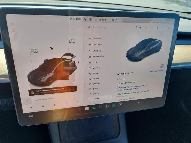 2022 TESLA MODEL 3 9