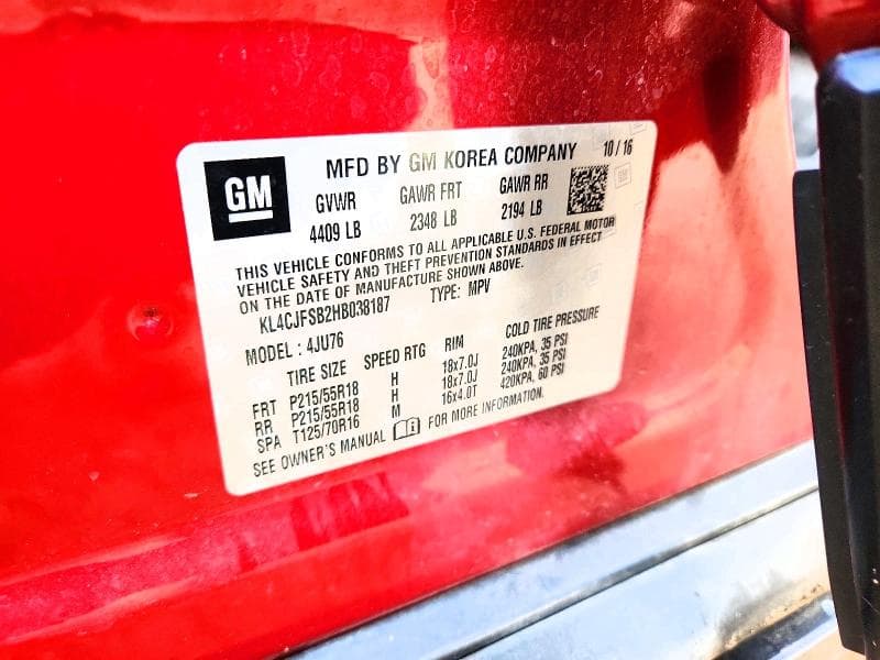 2017 BUICK ENCORE PREFERRED II 14