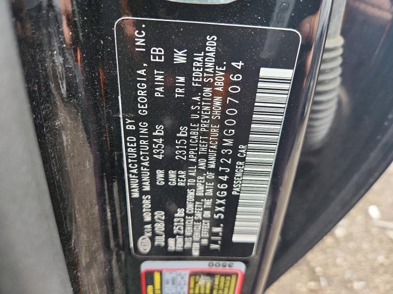 2021 KIA K5 GT LINE 12