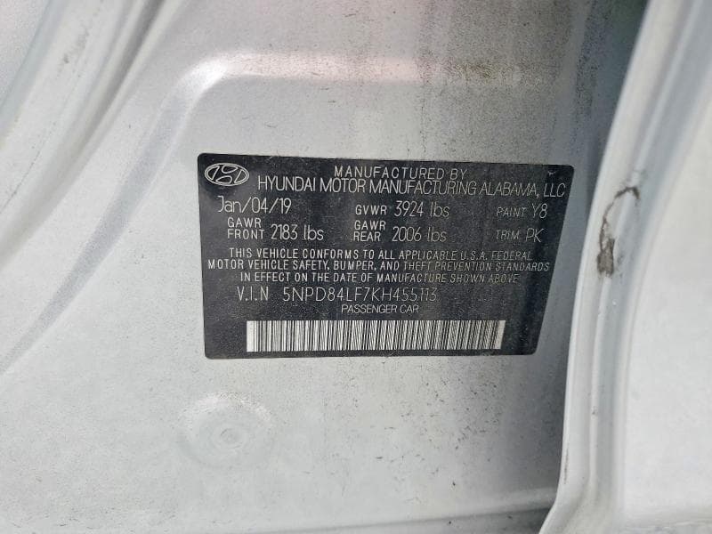 2019 HYUNDAI ELANTRA VALUE EDITION 13