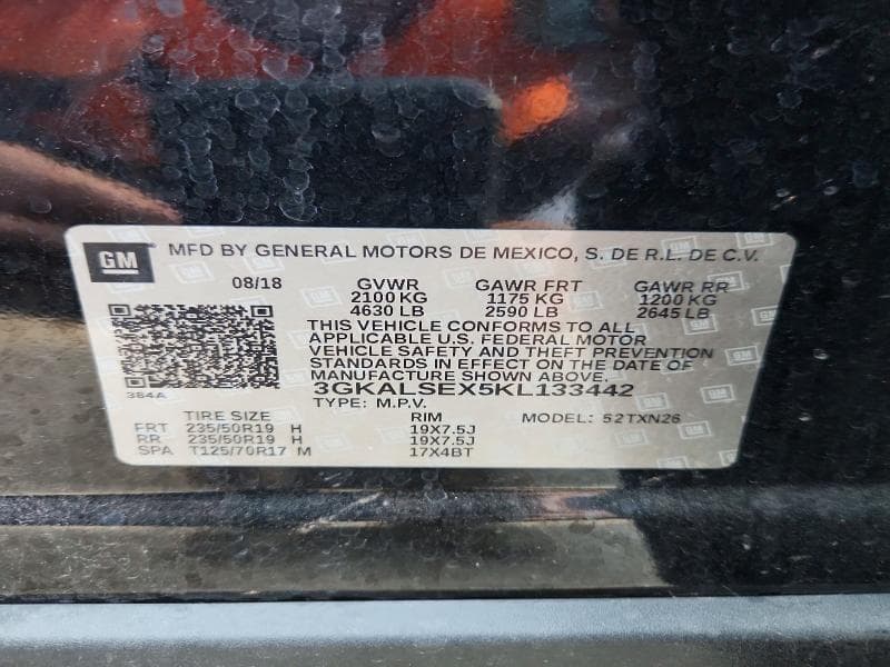 2019 GMC TERRAIN DENALI 13