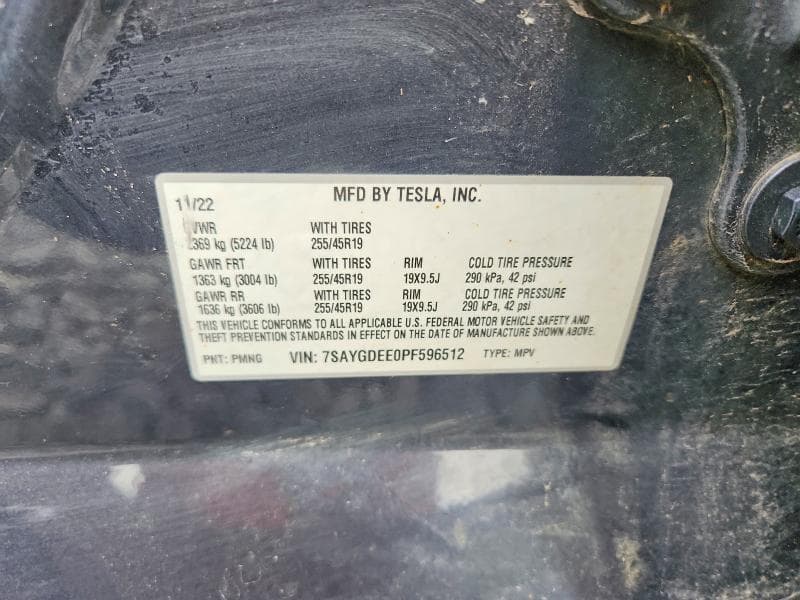 2023 TESLA MODEL Y 12