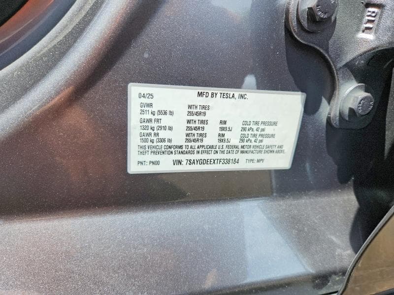 2026 TESLA MODEL Y 13