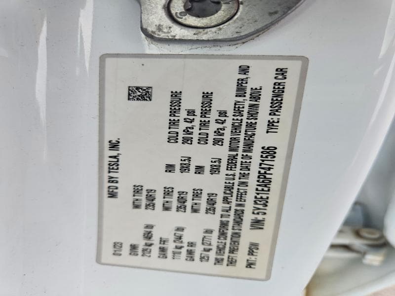 2023 TESLA MODEL 3 13