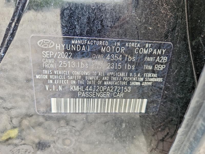 2023 HYUNDAI SONATA SEL PLUS 12