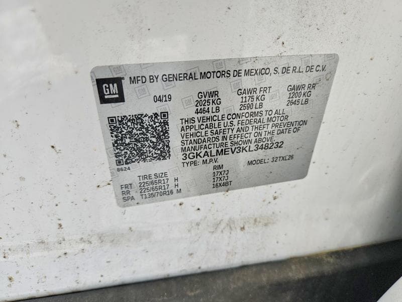 2019 GMC TERRAIN SLE 12