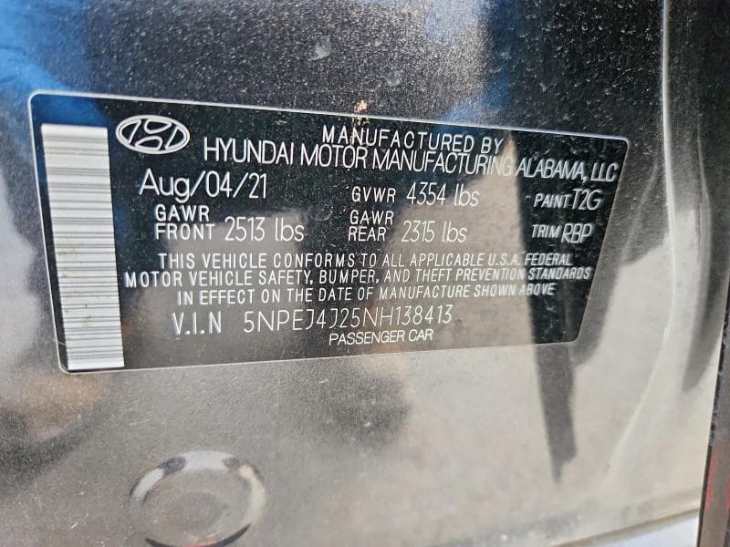 2022 HYUNDAI SONATA SEL PLUS 13