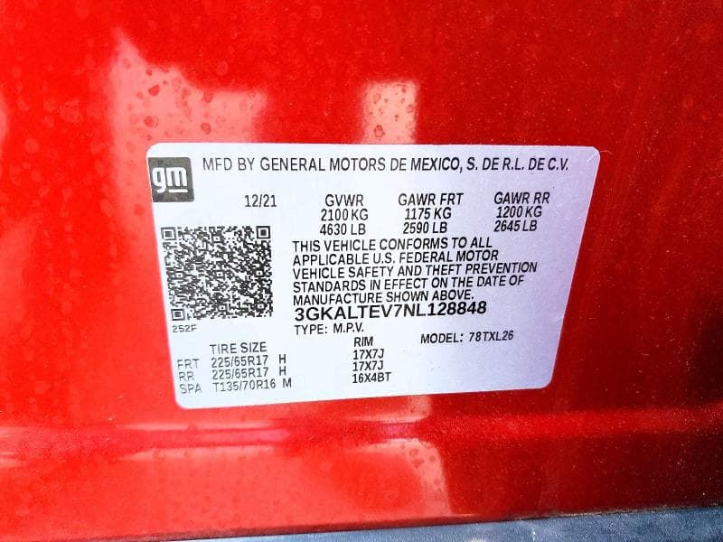 2022 GMC TERRAIN SLE 14