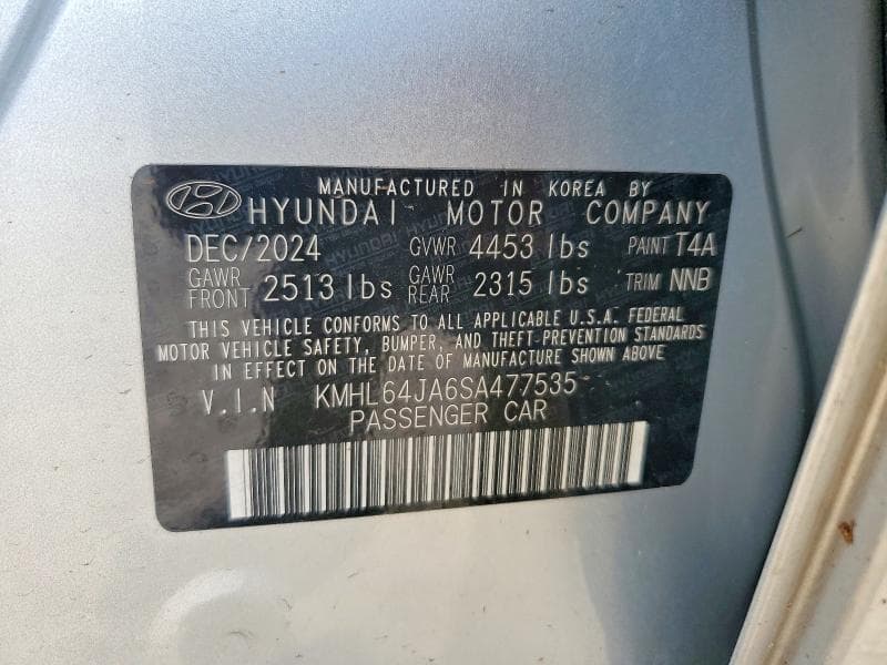 2025 HYUNDAI SONATA SEL 12