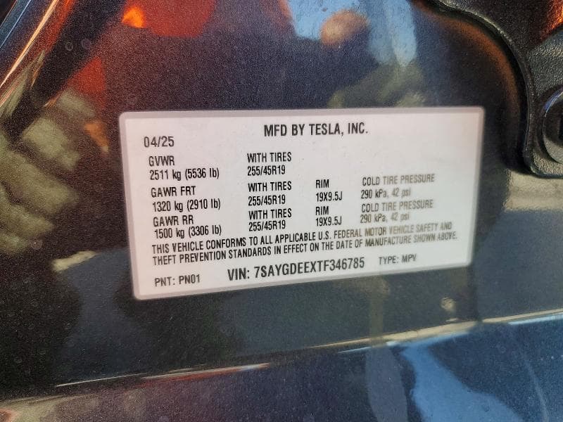 2026 TESLA MODEL Y 13