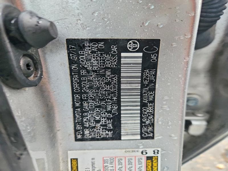 2018 TOYOTA CAMRY SE 12