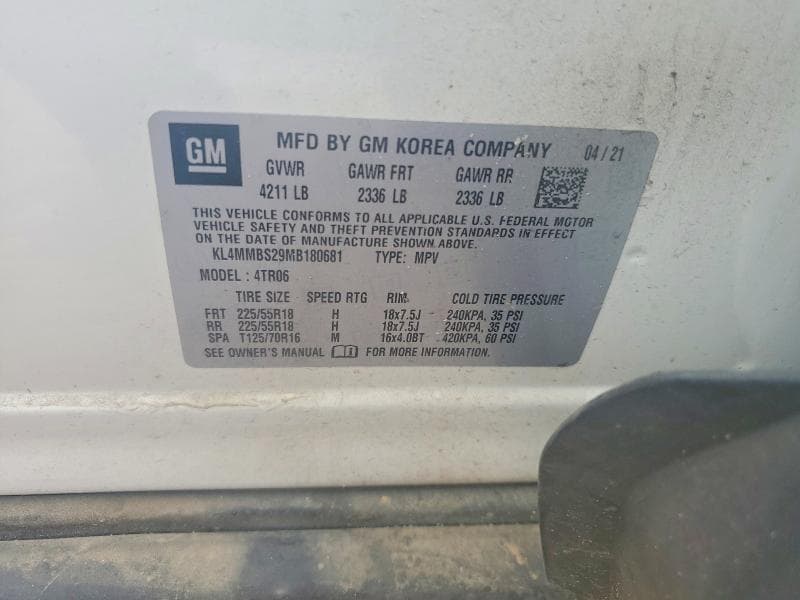 2021 BUICK ENCORE GX PREFERRED 13
