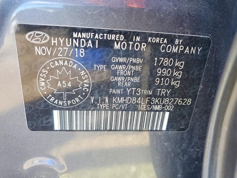 2019 HYUNDAI ELANTRA SE 13
