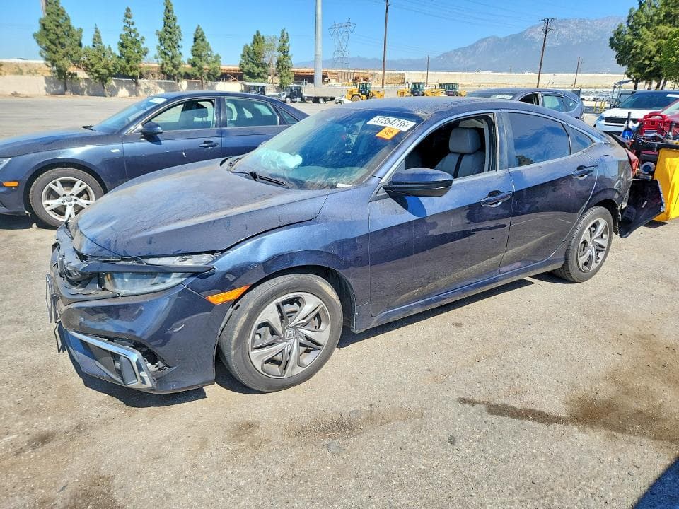 2019 HONDA CIVIC LX - 1