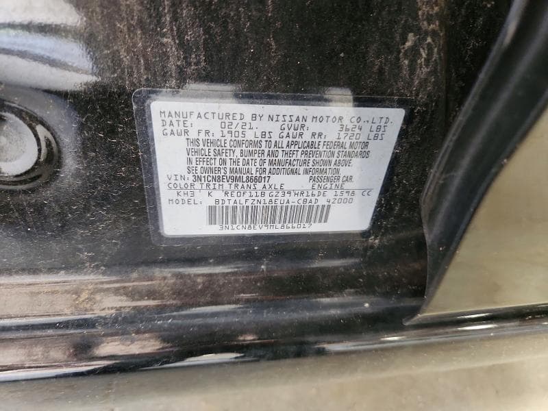 2021 NISSAN VERSA SV 12