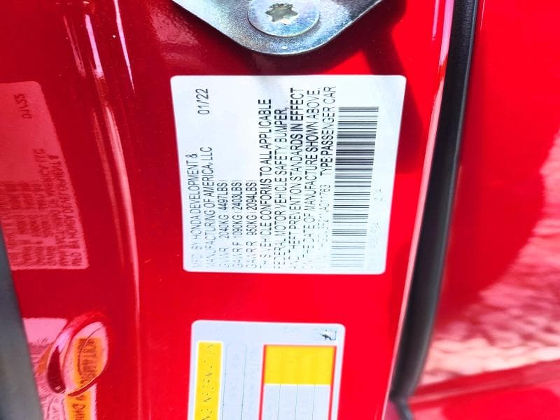2022 HONDA ACCORD HYBRID SPORT 13