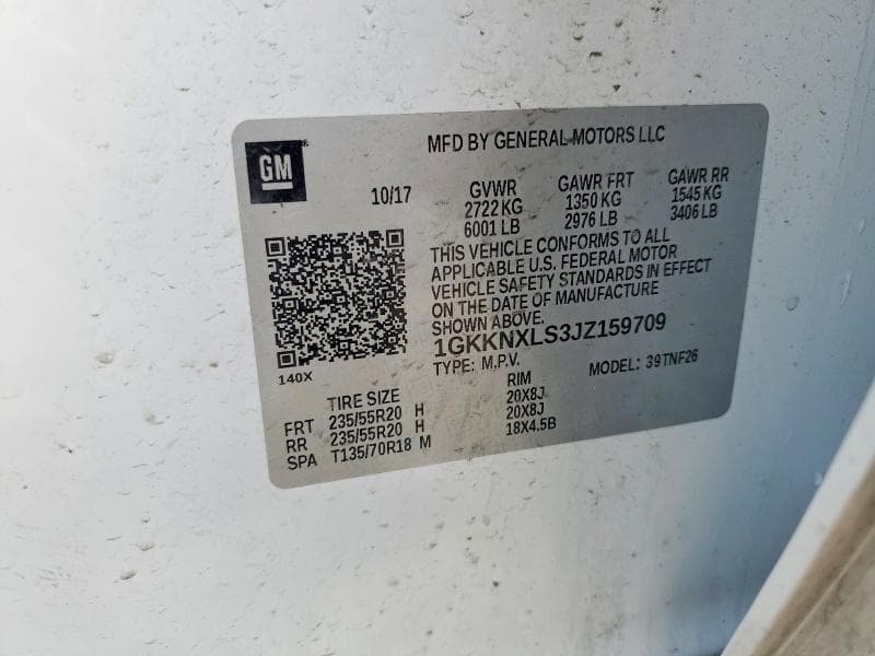 2018 GMC ACADIA DENALI 13
