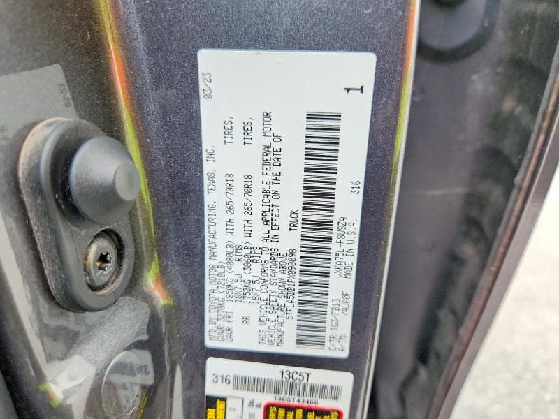 2023 TOYOTA TUNDRA SR5 13