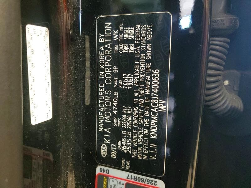 2018 KIA SPORTAGE LX 13