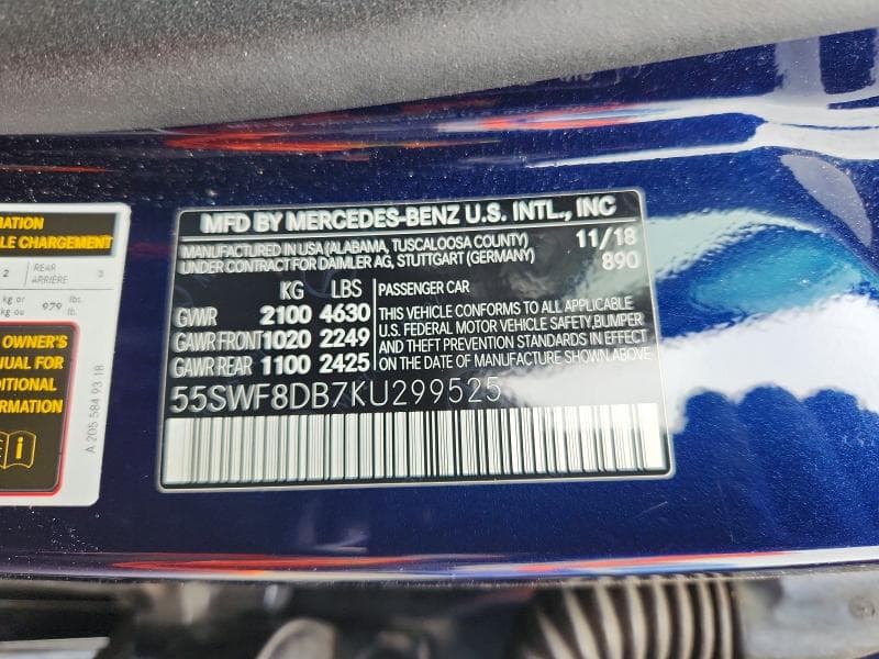 2019 MERCEDES-BENZ C 300 13
