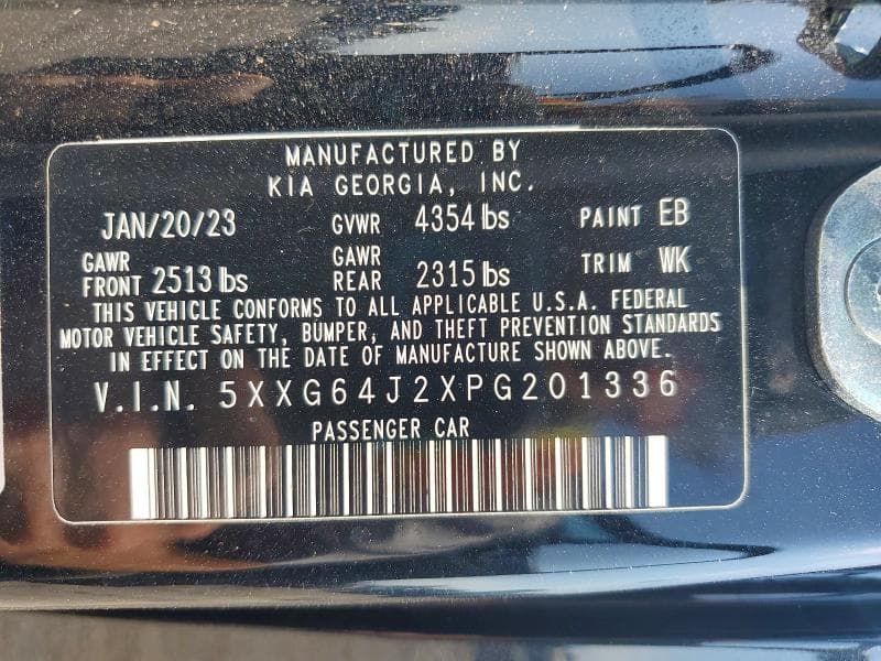 2023 KIA K5 GT LINE 12