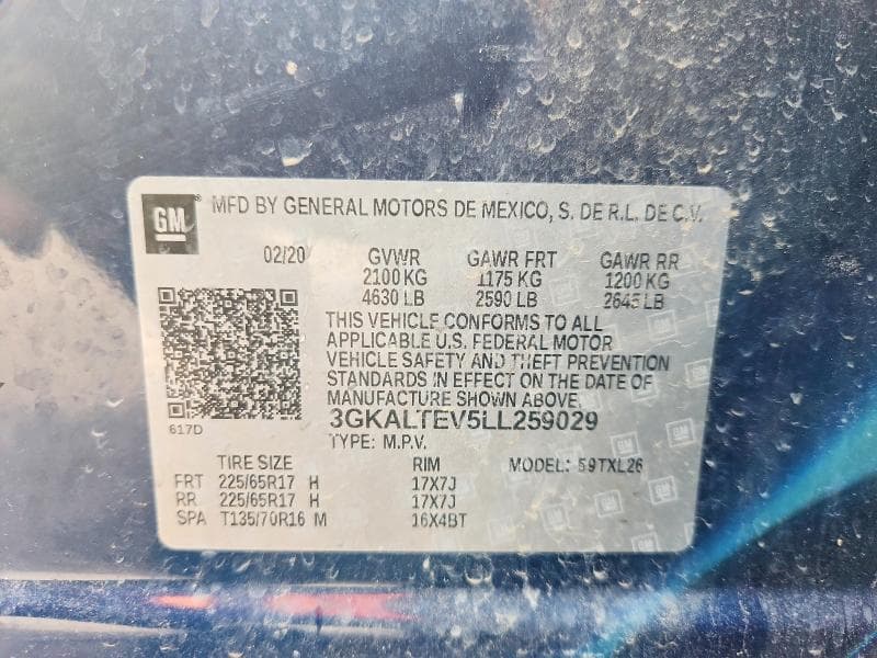 2020 GMC TERRAIN SLE 13