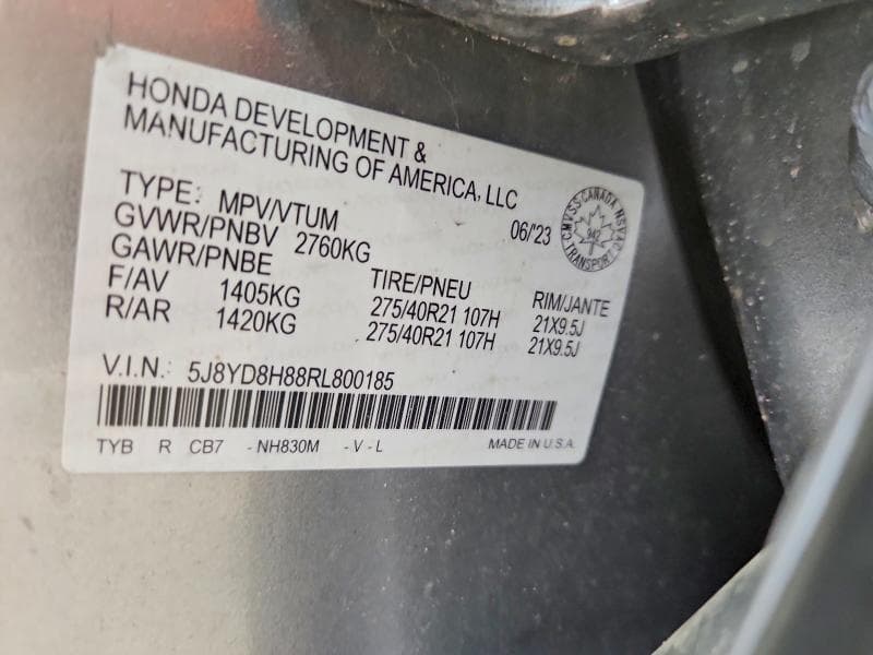 2024 ACURA MDX 12