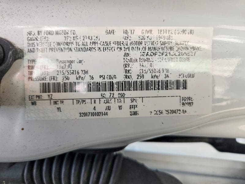 2018 FORD FOCUS SE 12