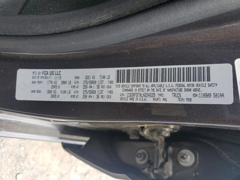 2020 RAM 1500 BIG HORN 12