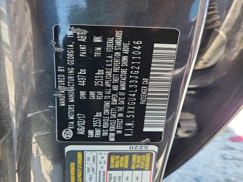 2018 KIA OPTIMA EX 12