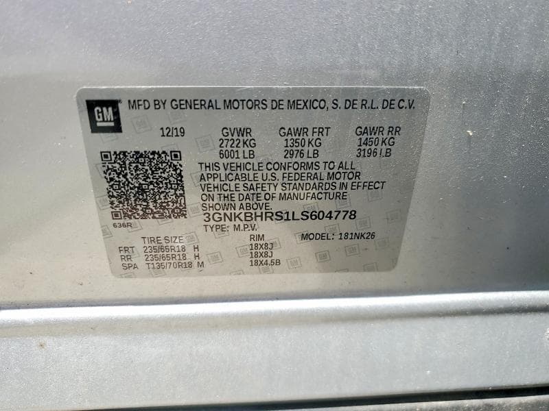 2020 CHEVROLET BLAZER 2LT 13