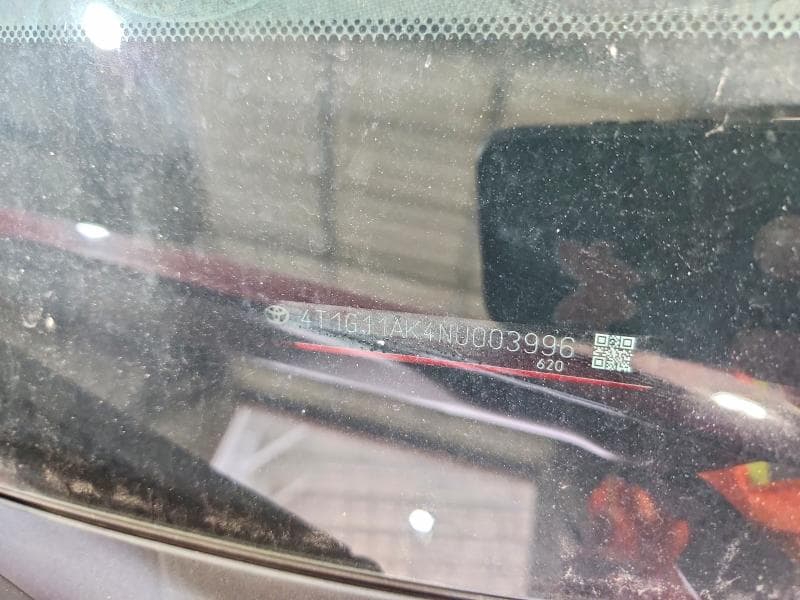 2022 TOYOTA CAMRY SE 12