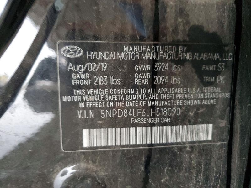 2020 HYUNDAI ELANTRA SEL 12