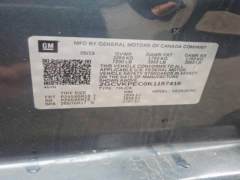 2019 CHEVROLET SILVERADO LD K1500 LT 12