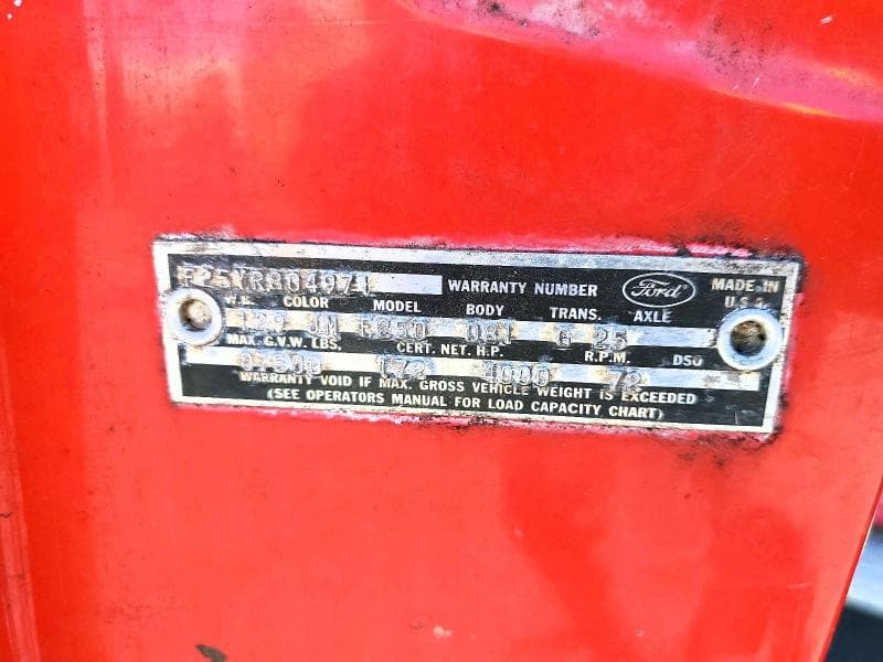 1966 FORD F250 12