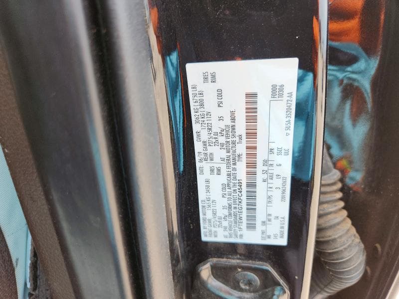 2019 FORD F150 SUPERCREW 12