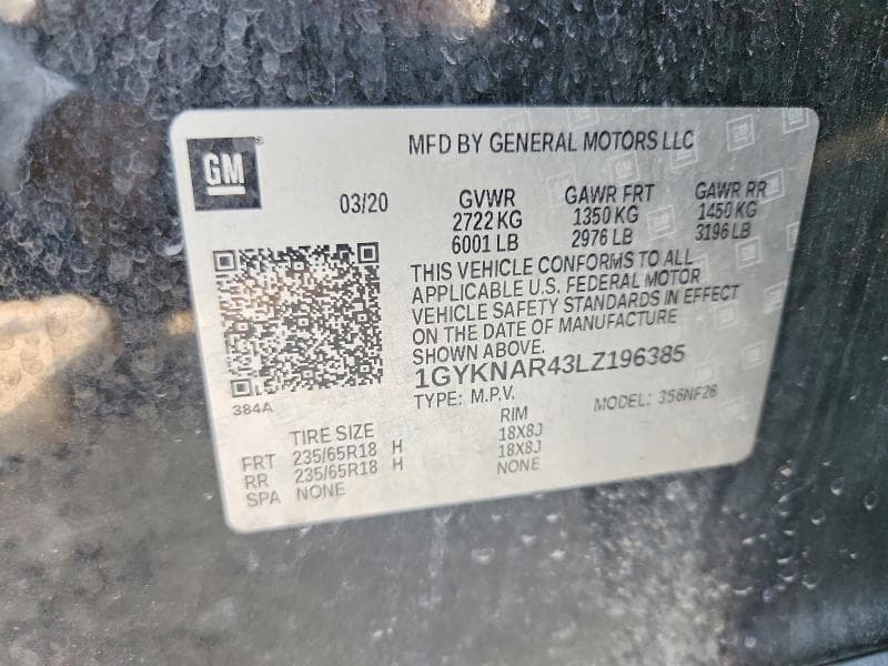 2020 CADILLAC XT5 LUXURY 13