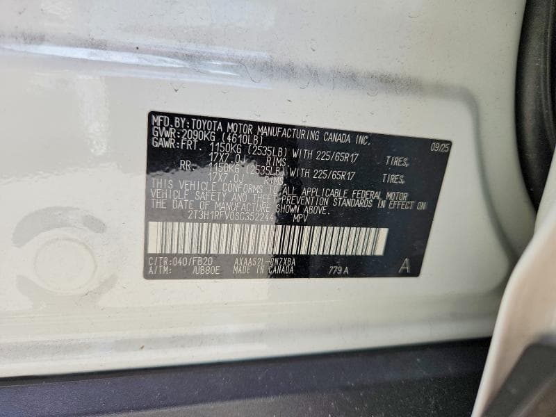 2025 TOYOTA RAV4 LE 13
