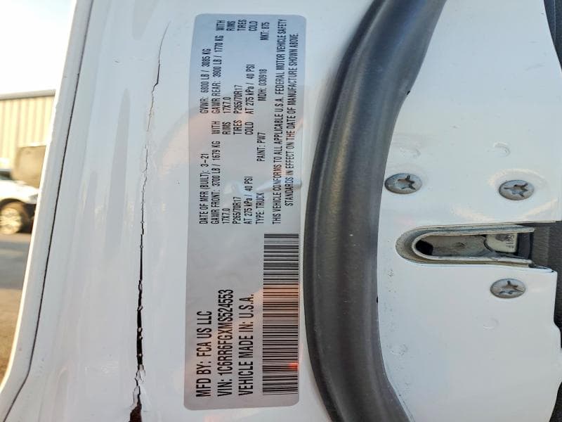 2021 RAM 1500 CLASSIC TRADESMAN 12