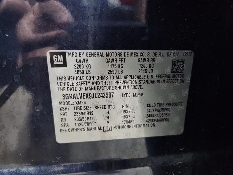 2018 GMC TERRAIN SLT 13
