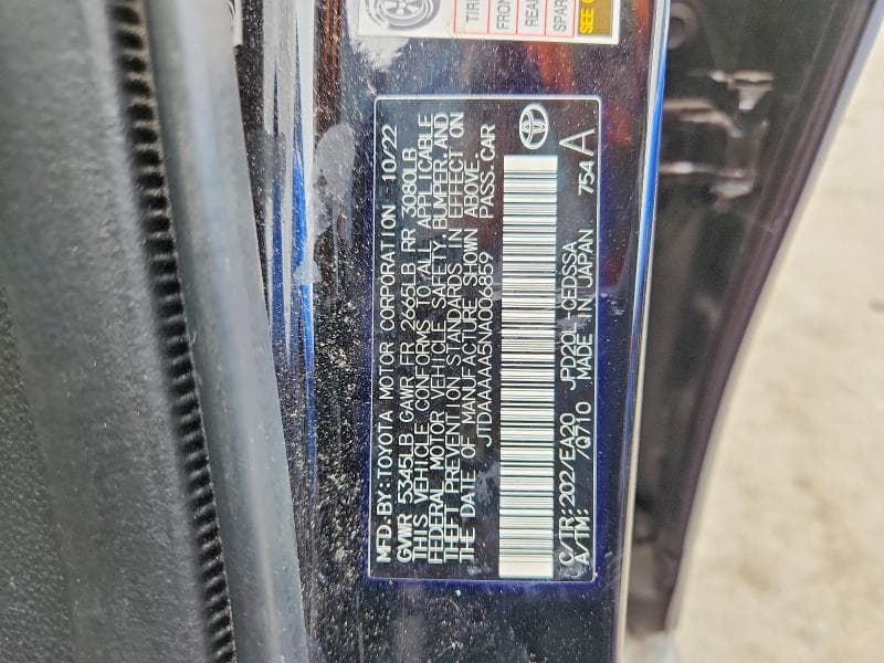 2022 TOYOTA MIRAI XLE 13