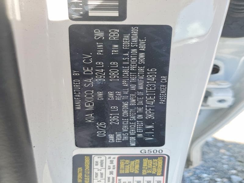 2026 KIA K4 LXS 13
