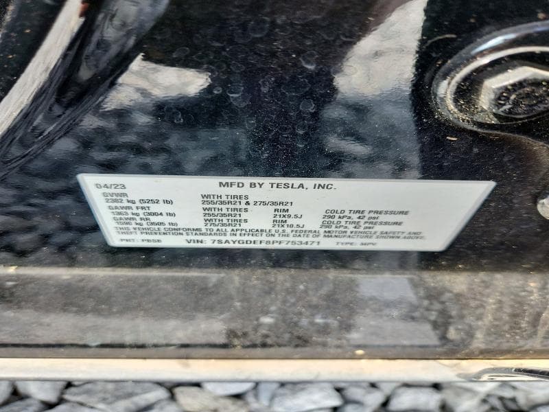 2023 TESLA MODEL Y 14