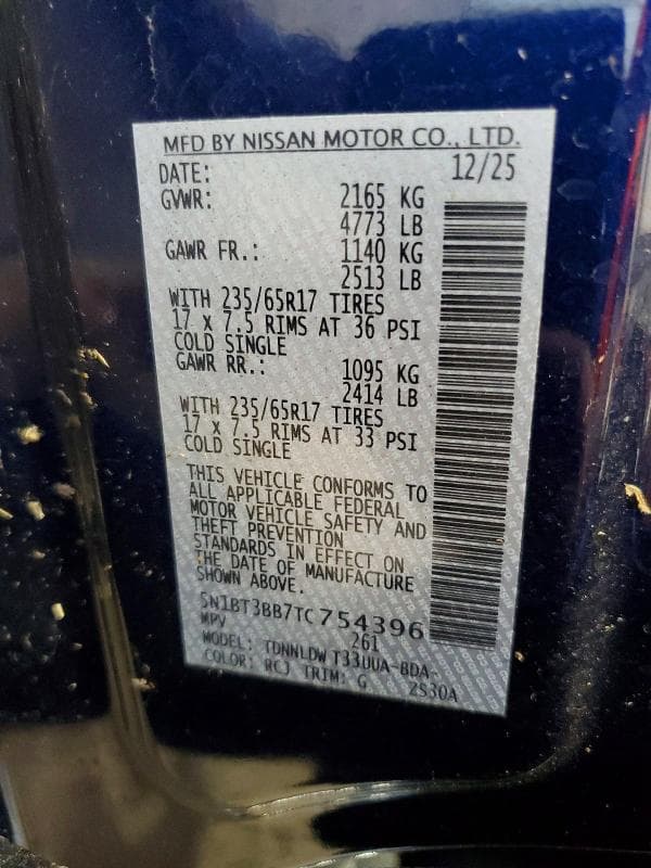 2026 NISSAN ROGUE SV 13