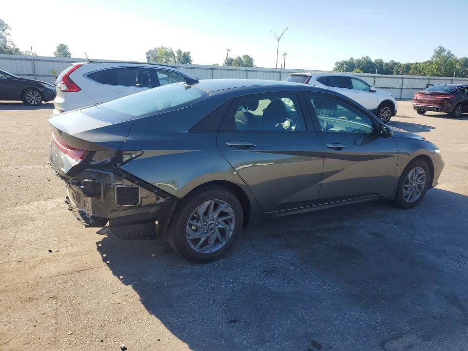 2025 HYUNDAI ELANTRA HYBRID BLUE 3
