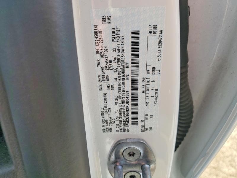 2023 FORD ESCAPE ACTIVE 13