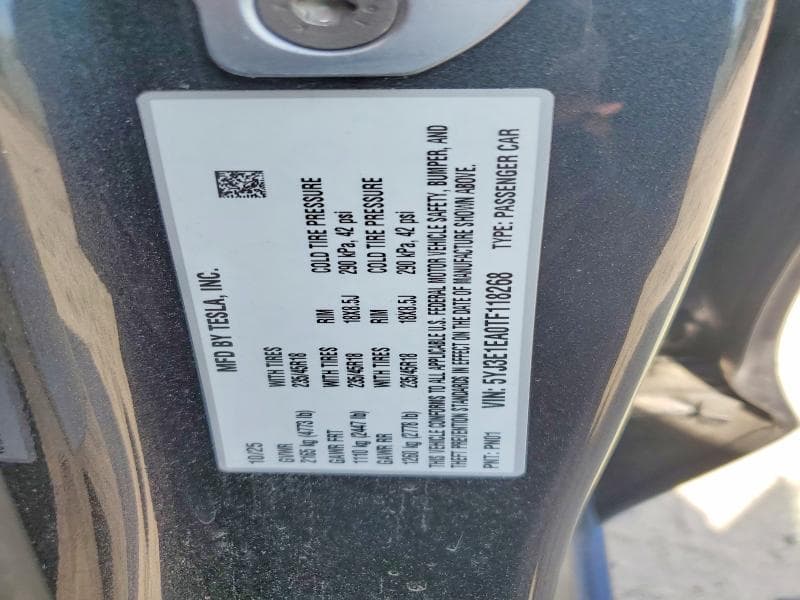 2026 TESLA MODEL 3 12