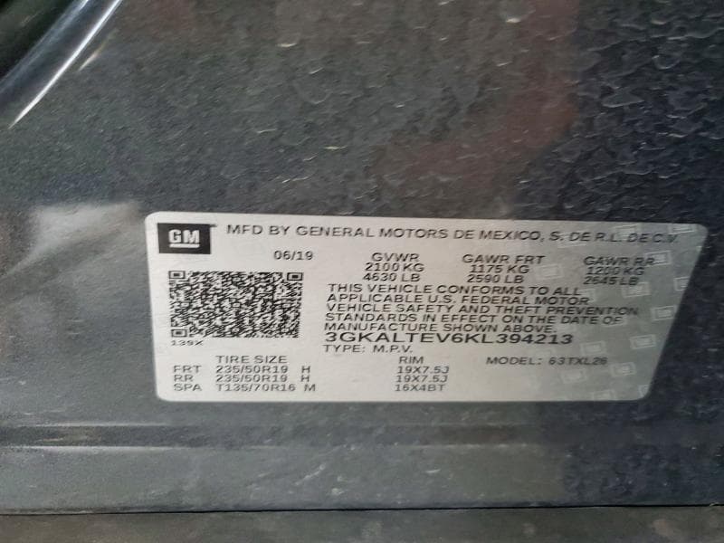 2019 GMC TERRAIN SLE 13