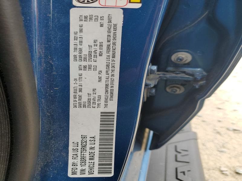 2024 RAM 1500 BIG HORN 12